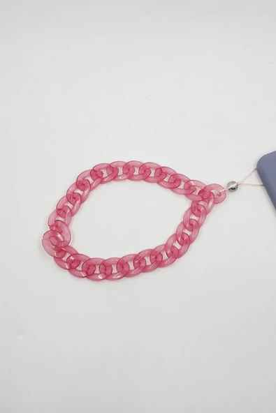 Kırmızı Zincir Telefon Askısı / Phone Charm ürün görseli 1