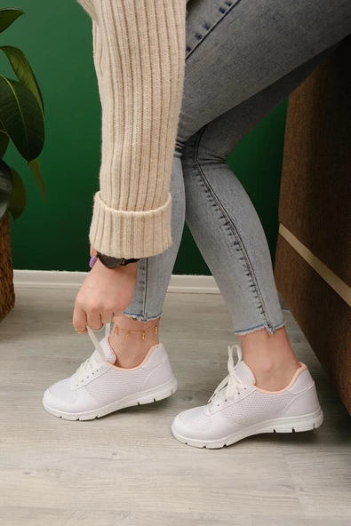 Lidia Nefes Alabilen Fileli Kadın Sneaker - Resim 2