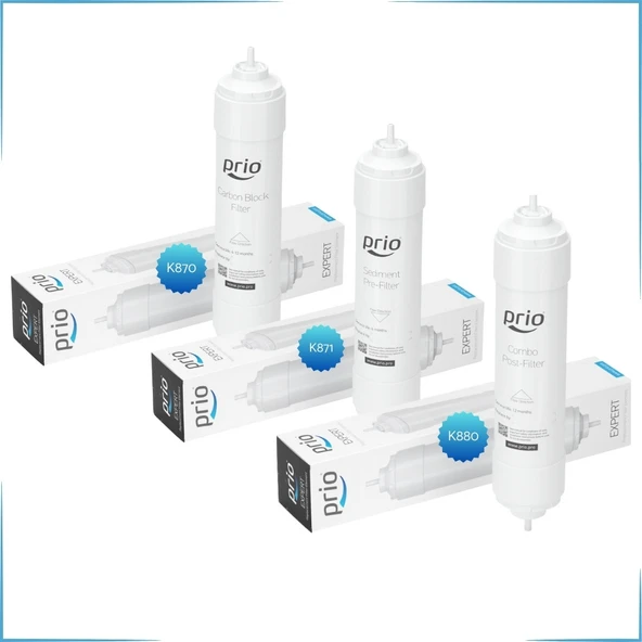 Prio MOD600-MO600-MO530 Modelleri İçin Su Arıtma Filtre Seti ürün görseli 1