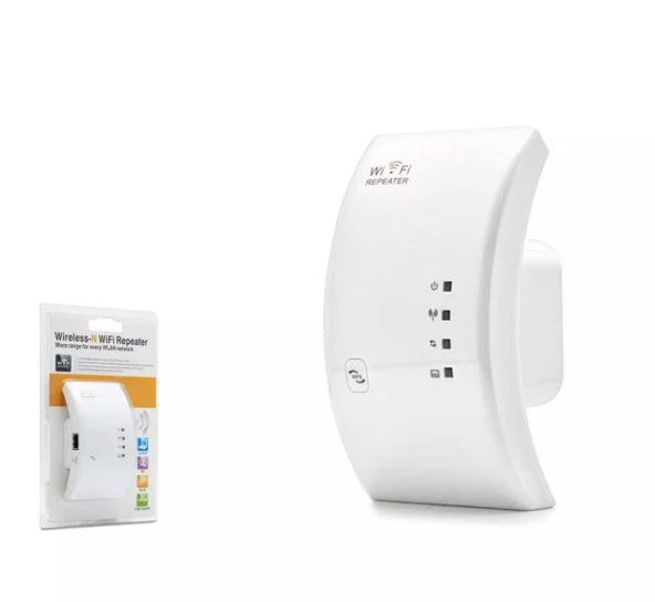 HADRON HDX2451 WIFI REPEATER 300Mbps BEYAZ ürün görseli 1