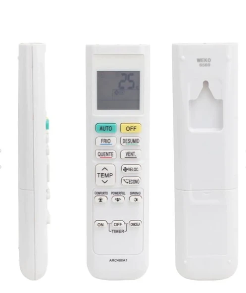 Daikin ARC480A1 klima Kumandası ARC480A2 ARC480A3 ARC480A4 ARC480A6 ARC480A7 ARC480A8 ARC480A8 ARC480A9 ARC480A10 ARC4800 A11 ARC480A12 Kumanda ürün görseli 1
