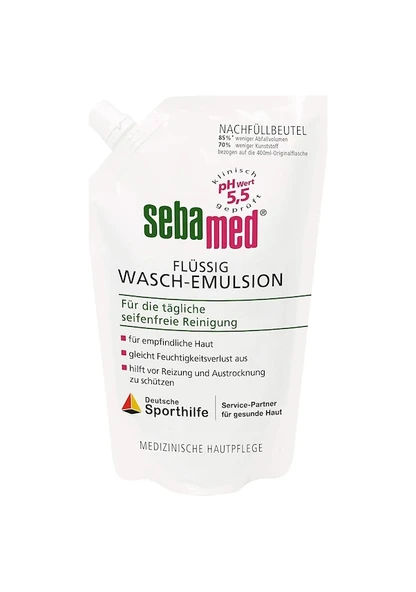 Sebamed Likit Yüz&Vücut Temizleyici 400Ml Refil ürün görseli 1