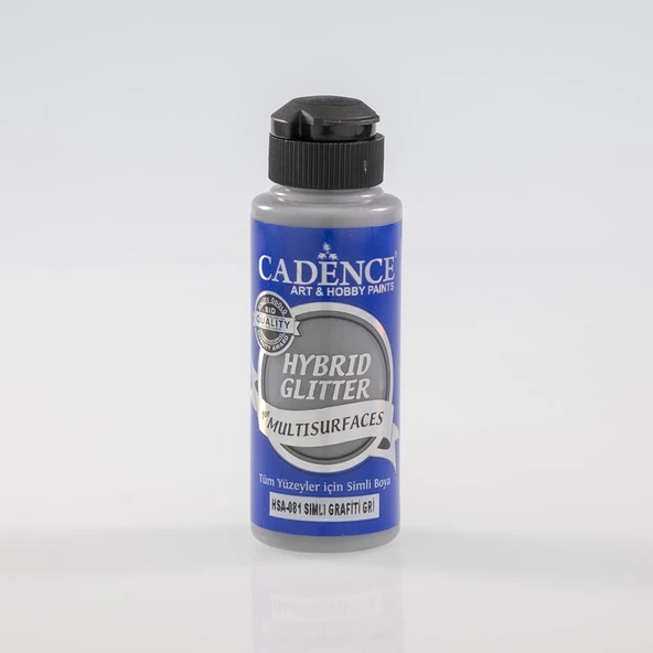 HYBRID AKRİLİK MULTİSURFACE SİMLİ ALTIN HSA-081 GRAFİTİ GRİ 120ML ürün görseli 1