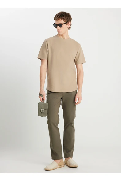 Wrangler Oversize Erkek T-Shirt - Minimalist Stil - Kısa Kol - Günlük ürün görseli 1