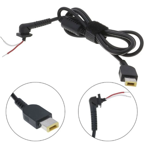 Hadron Hdx5562 Notebook Adaptör Tamir Kablosu 120W-150W Yoga For-Lenovo Siyah ürün görseli 1