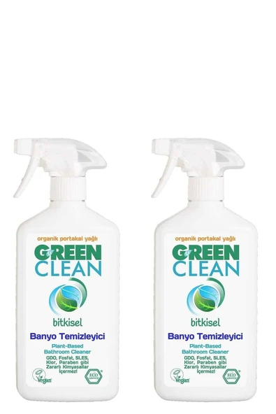 Green Clean Organik Banyo Temizleyicisi 2'li Set ürün görseli 1