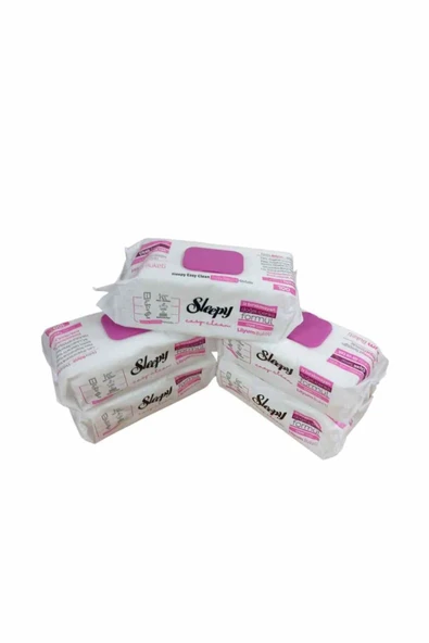 Sleepy yüzey temizlik ıslak havlu 5 paket 500 adet (lilyum çiçeği) ürün görseli 1
