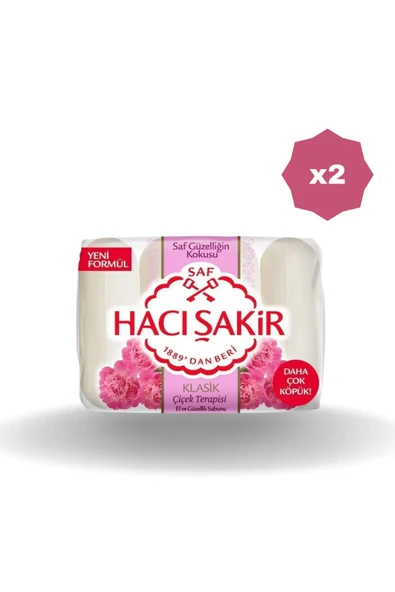 Hacı Şakir Güzellik Sabunu Çiçek Terapisi 4X70 GR - (2 ADET) ürün görseli 1