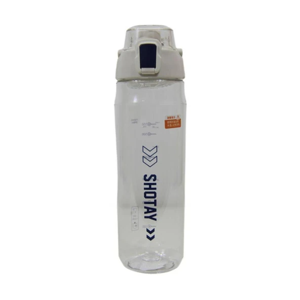 Shotay Ultra Plus Su Matarası Tritan Beyaz 750Ml ürün görseli 1