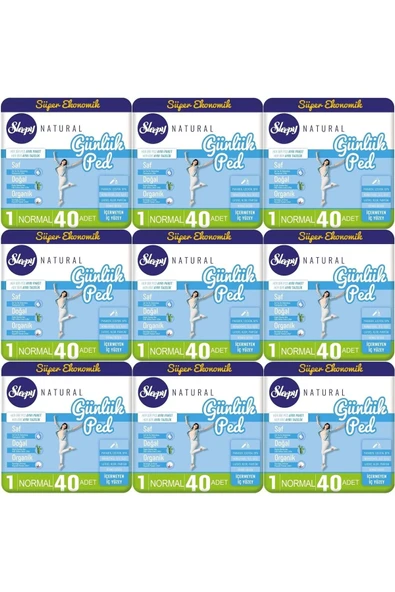 Sleepy Natural Günlük Ped Normal 360 Adet ürün görseli 1