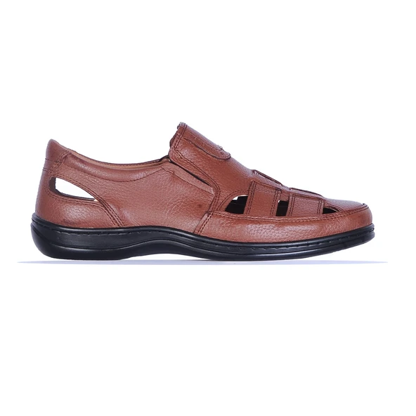 Moda Ayakkabı 216 Kahve Erkek Deri Yazlık Ayakkabı ürün görseli 1