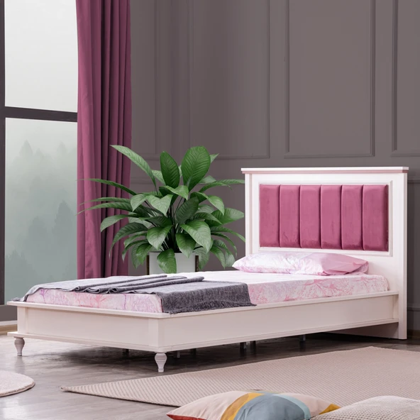 Karyola, Ezgi Başlıklı Karyola 100x200 ürün görseli 1
