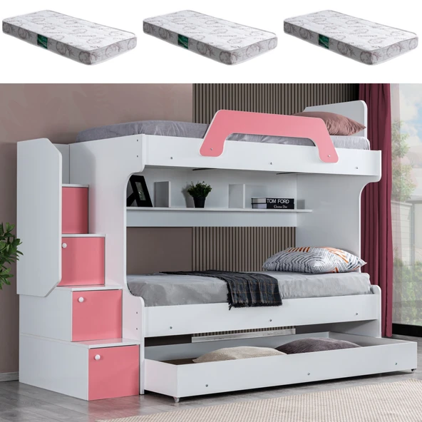 Ranza, Inci Yavrulu Ranza - Pembe 3 Adet Comfort Yatak ürün görseli 1