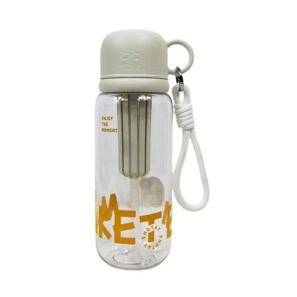 Shotay Cup Cover Su Matarası Tritan Beyaz 800Ml ürün görseli 1