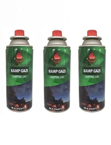 Chermik 3 Lü Kamp Ocağı Tüpü Pürmüz Gaz Kartuş Seti ürün görseli 1