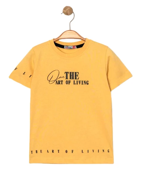 Erkek Çocuk The Art Of Lıvıng Baskılı Tişört BGL-ST04454 ürün görseli 1