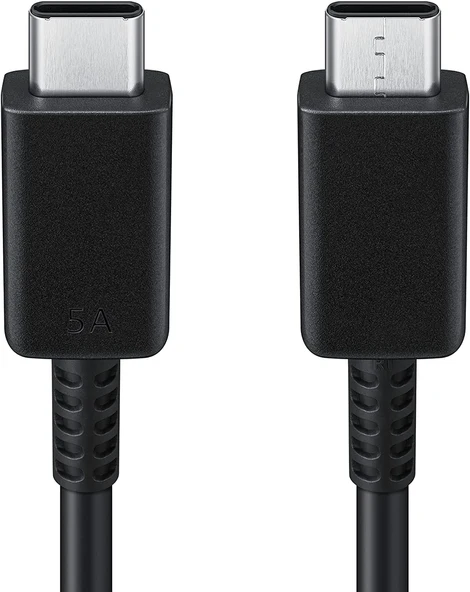Samsung 5A TypeC Kablo (C to C) EP-DN975, Siyah (Samsung Türkiye Garantili) ürün görseli 1
