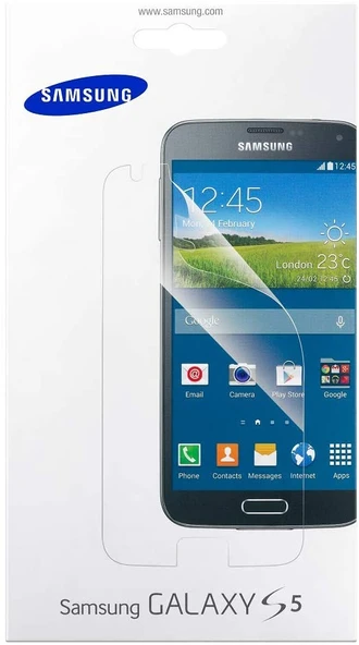 Samsung Galaxy S5 Orijinal Ekran Koruyucu ET-FG900CTEGWW ürün görseli 1