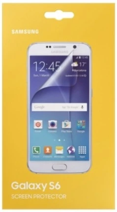 Samsung Galaxy S6 Ekran Koruyucu Jelatin, Şeffaf ET-FG920CTEGWW ürün görseli 1