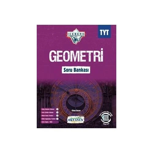 OKYANUS GEOMETRİ TYT ICEBERG SORU BANKASI ürün görseli 1