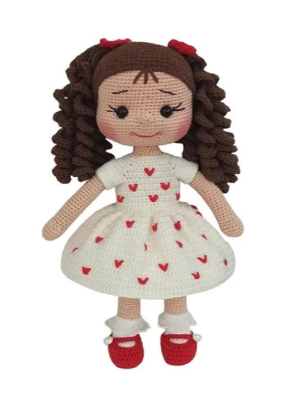 Kalbim Bebek Amigurumi Organik Oyuncak ürün görseli 1
