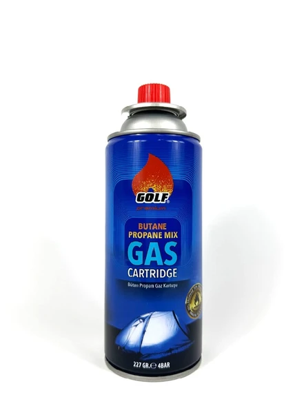 Golf Butane Propan Kamp Gaz Kartuşu 227g / 400ml ürün görseli 1