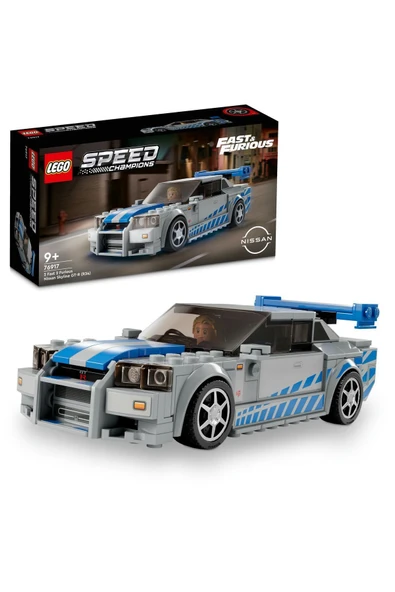 LEGO ® Speed Champions Daha Hızlı Daha Öfkeli Nissan Skyline GT-R 76917- 9+ Oyuncak Seti (319 Pr) ürün görseli 1