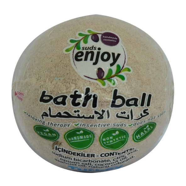 Suds Enjoy Hindistan Cevizli Banyo Bombası Banyo Topu 100GR ürün görseli 1