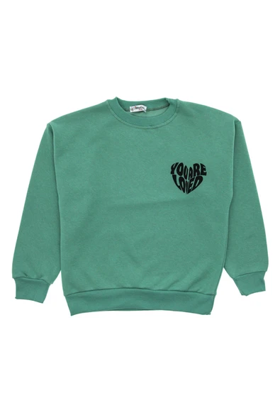 Kız Çocuk Sweatshirt - Resim 3