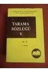TARAMA SÖZLÜĞÜ   Cilt: V  /  O - T ürün görseli 1