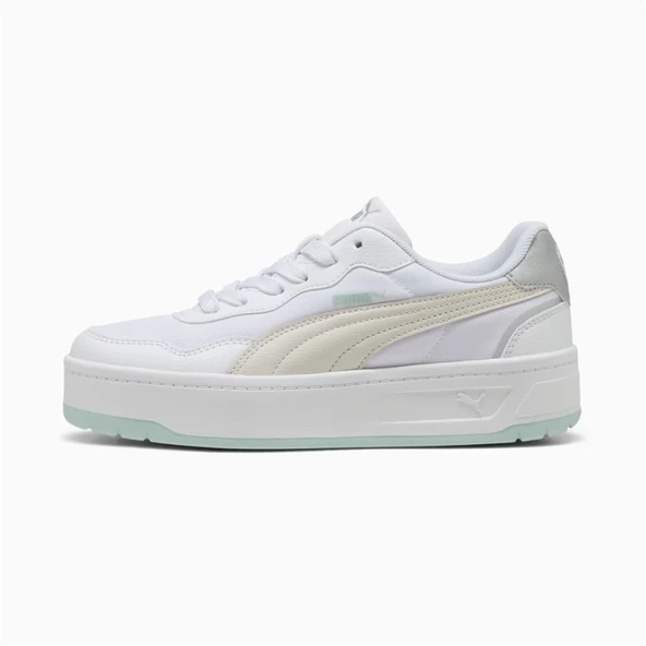 Puma Court Lally Skye Aqua Metal Beyaz Kadın Sneaker / Spor Ayakkabı - 401613 01 ürün görseli 1