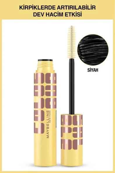 Maybelline New York Colossal Bubble Hacim Veren Maskara - Siyah ürün görseli 1