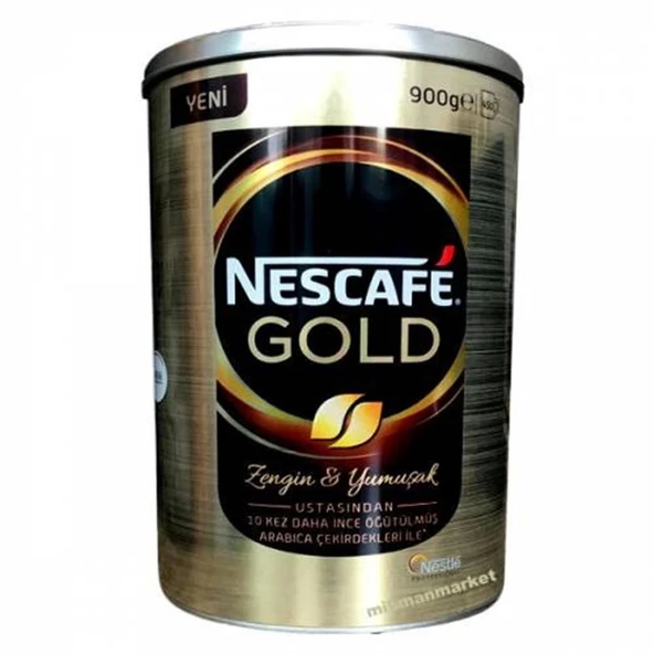 Nestle Nescafe Gold Teneke Signature 900gr 12456216 (12584221) ürün görseli 1