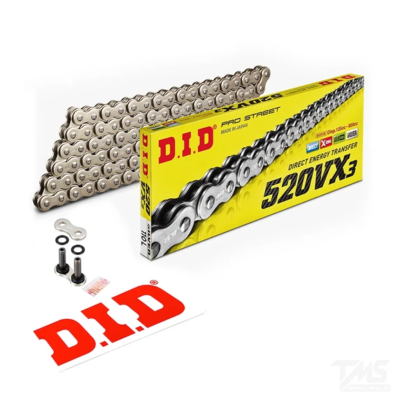 DID 5.20 VX3 Motosiklet Zincir 118 ürün görseli 1
