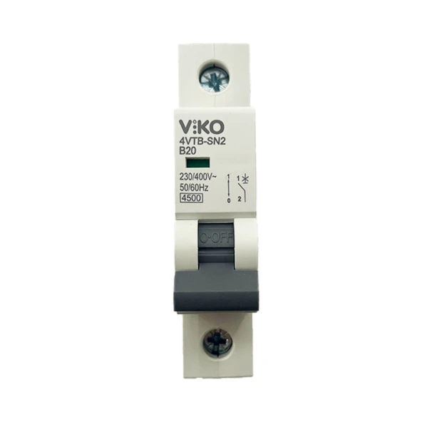 Viko B20 1x20A Sigorta Tek Fazlı Devre Koruma Anahtarı ürün görseli 1