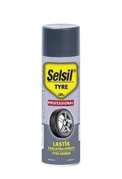 Selsil Lastik Parlatma Spreyi 500ml Tas-018 ürün görseli 1