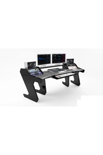 Monodesk Pro Edition Stüdyo Masası 260 Cm. Mat Siyah - Resim 4