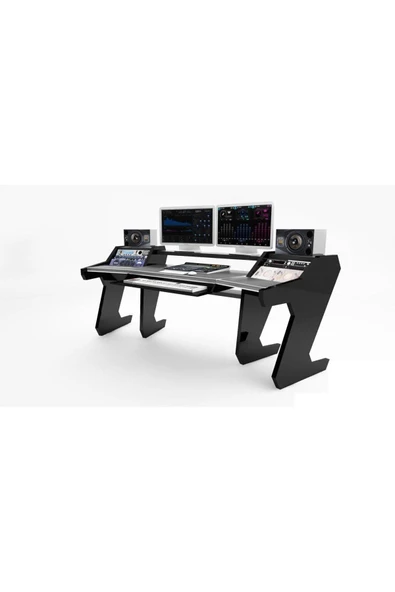 Monodesk Pro Edition Stüdyo Masası 260 Cm. Mat Siyah ürün görseli 1