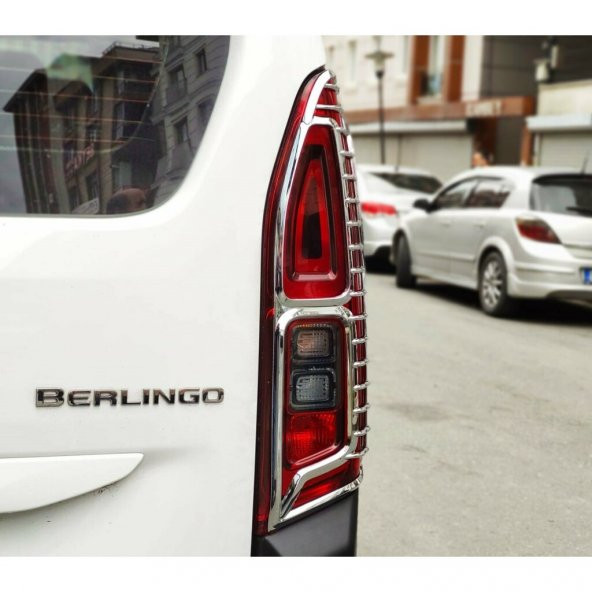 Opel Combo Krom Stop Çerçevesi (2019 Sonrası) ABS Krom - Resim 2