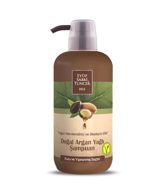 Eyüp Sabri Tuncer 600ml Şampuan Doğal Argan Yağlı ürün görseli 1