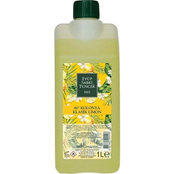 Eyüp Sabri Tuncer 1lt Pet  Limon Kolonyası ürün görseli 1