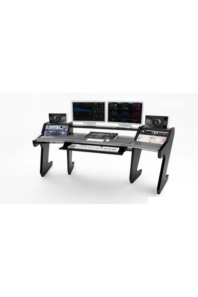 Monodesk Pro Edition Stüdyo Masası 260 Cm. Mat Siyah - Resim 2