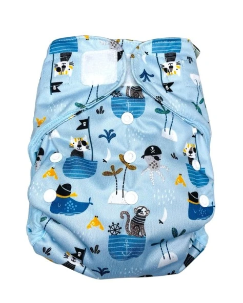 YIKANABİLİR BEBEK BEZİ TEK BEDEN COVER KORSAN ürün görseli 1