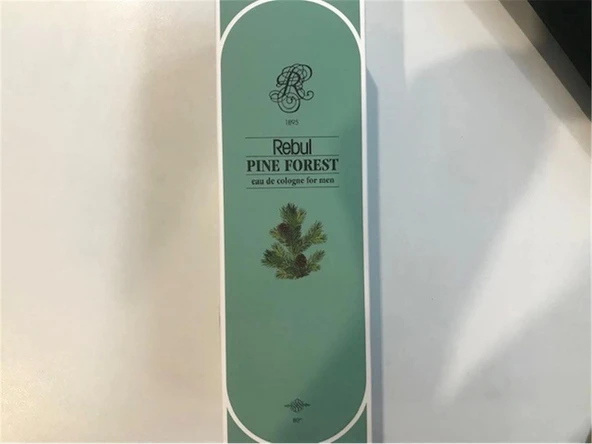 Rebul 250ml Pıne Forest Kolonya (Orman Çamı Kokusu) Cam Şişe ürün görseli 1