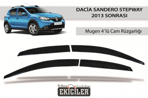EKİCİLER DACİA SANDERO STEPWAY CAM RÜZGARLIĞI 2013 SONRASI ürün görseli 1