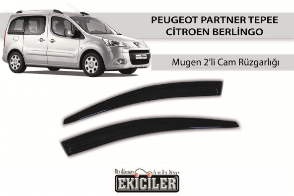 EKİCİLER PEUGEOT PARTNER TEPEE & CİTROEN BERLİNGO CAM RÜZGARLIĞI ürün görseli 1