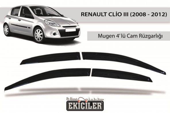 EKİCİLER RENAULT CLİO III CAM RÜZGARLIĞI (2008-2012) ürün görseli 1