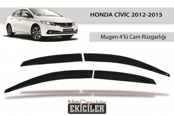 EKİCİLER HONDA CİVİC CAM RÜZGARLIĞI (2012-2015) ürün görseli 1