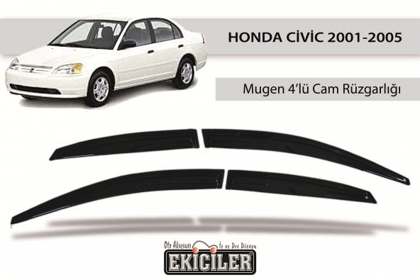 EKİCİLER HONDA CİVİC CAM RÜZGARLIĞI (2001-2005) ürün görseli 1