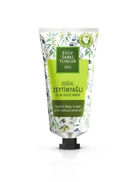 Doğal Zeytinyağlı El Ve Vücut Kremi 50ml Tüp ürün görseli 1